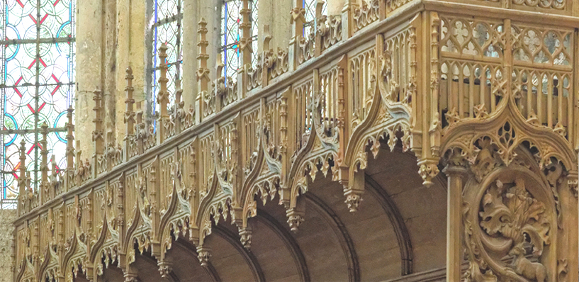 Stalles de Picardie - Abbaye de Saint-Martin-aux-Bois