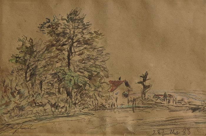 Dans les pas de Jongkind en Dauphiné