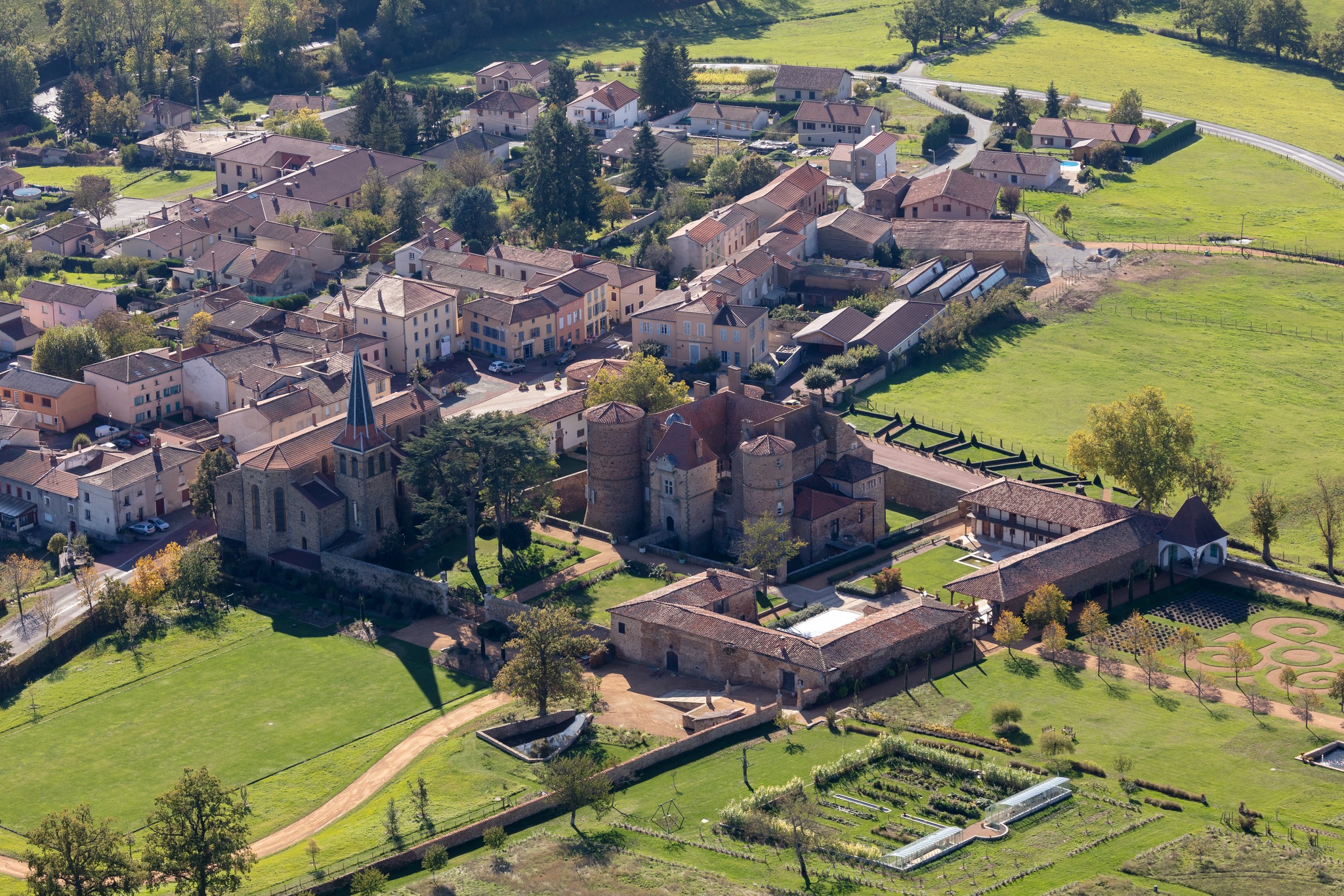 Château de Saint Marcel de Félines