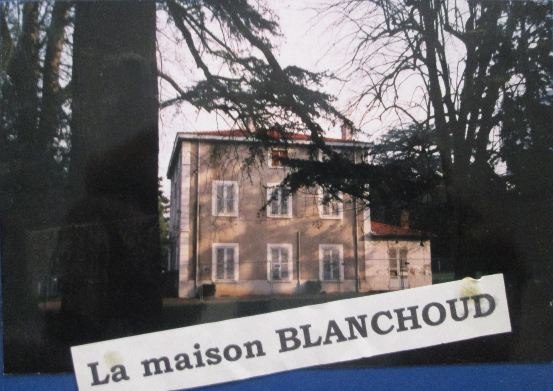 La maison Blanchoud/Sabattier fut peopolisée par Jean-Luc Lahaye dans les années 80. Elle fut squattée puis détruite quelques années plus tard. Le cèdre au fond du parc est remarquable par son envergure (Circonférence du tronc : 6.75 m) La maison Blanchoud/Sabattier fut peopolisée par Jean-Luc Lahaye dans les années 80. Elle fut squattée puis détruite quelques années plus tard. Le cèdre au fond du parc est remarquable par son envergure (Circonférence du tronc : 6.75 m)