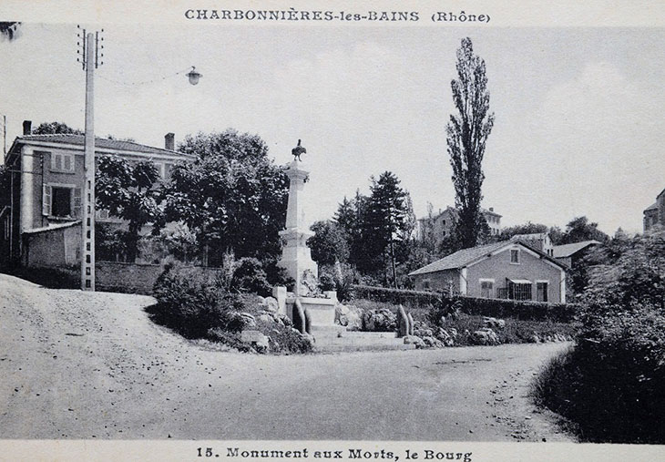 Monument aux Morts, le Bourg, Charbonnières-les-Bains