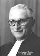 L'allée Emmanuel Gounot