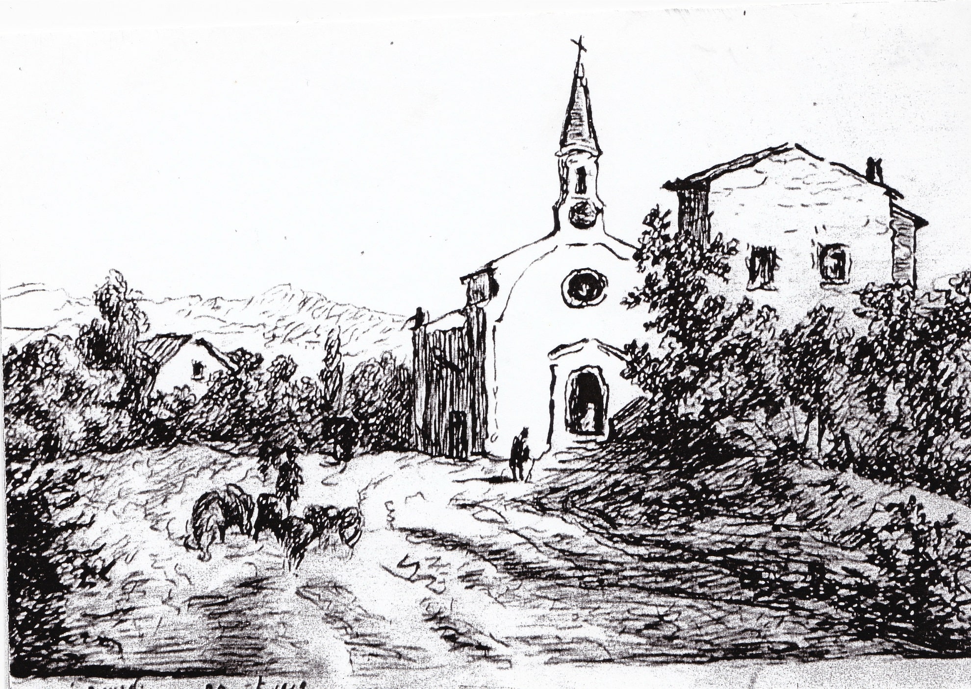 La Chapelle des Massues première concrétisation d'un village devenant "le Point-du-Jour" est inaugurée en 1842 La Chapelle des Massues première concrétisation d'un village devenant "le Point-du-Jour" est inaugurée en 1842