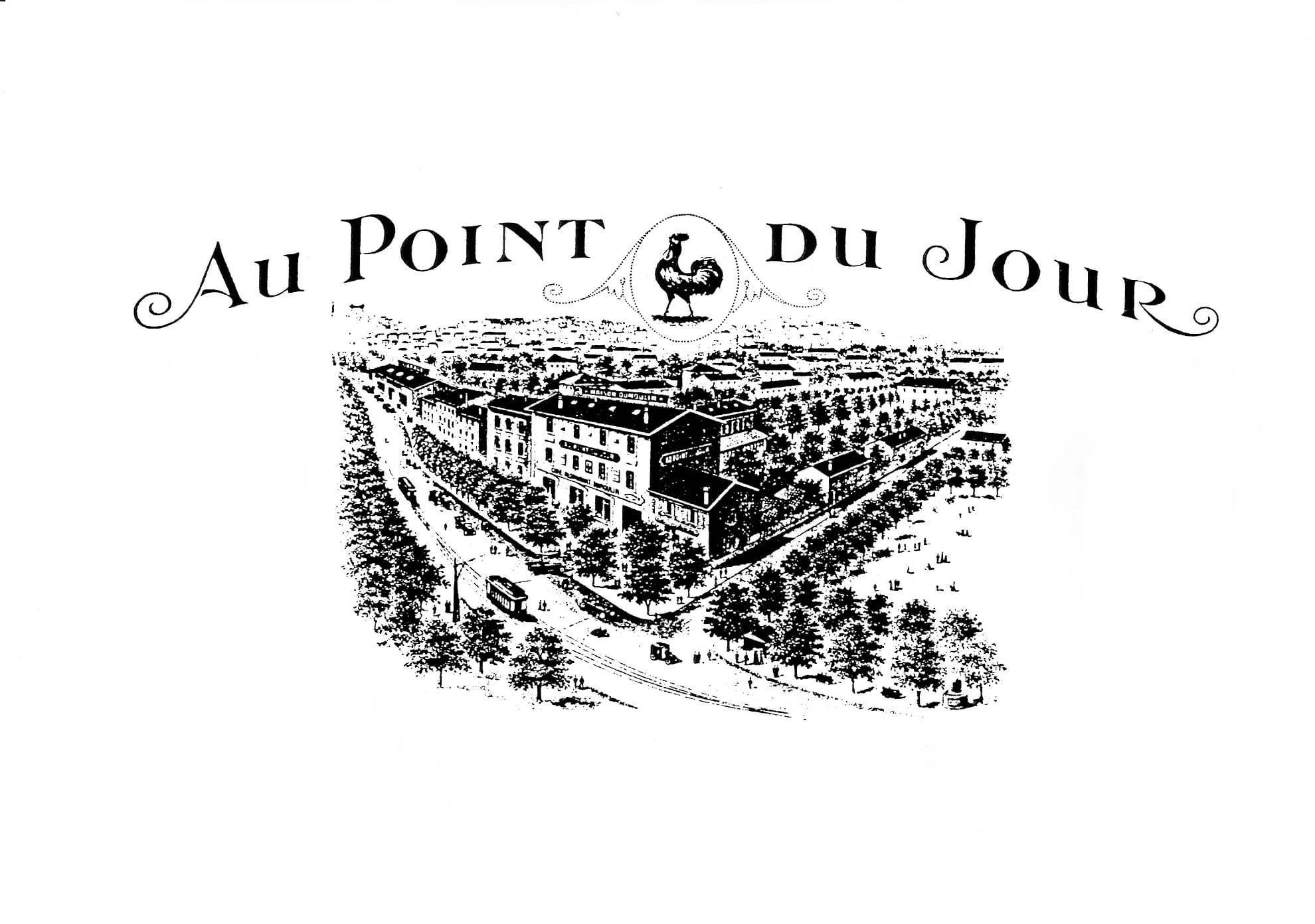 Une auberge rappelle le rôle de porte d'entrée de l'Ouest Lyonnais du Point-du-Jour. Sur la route d'Aquitaine, dès le petit matin, un rendez-vous de producteurs en route vers les marchés de la ville ou de chasseurs vers les zones à gibier du secteur Une auberge rappelle le rôle de porte d'entrée de l'Ouest Lyonnais du Point-du-Jour. Sur la route d'Aquitaine, dès le petit matin, un rendez-vous de producteurs en route vers les marchés de la ville ou de chasseurs vers les zones à gibier du secteur