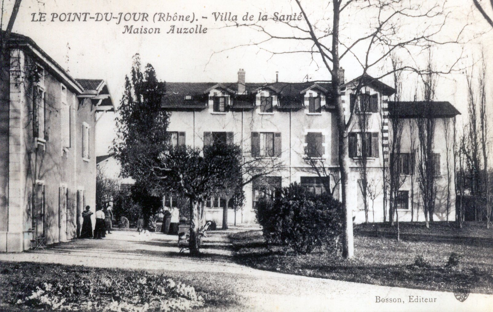 L'allée de la Santé