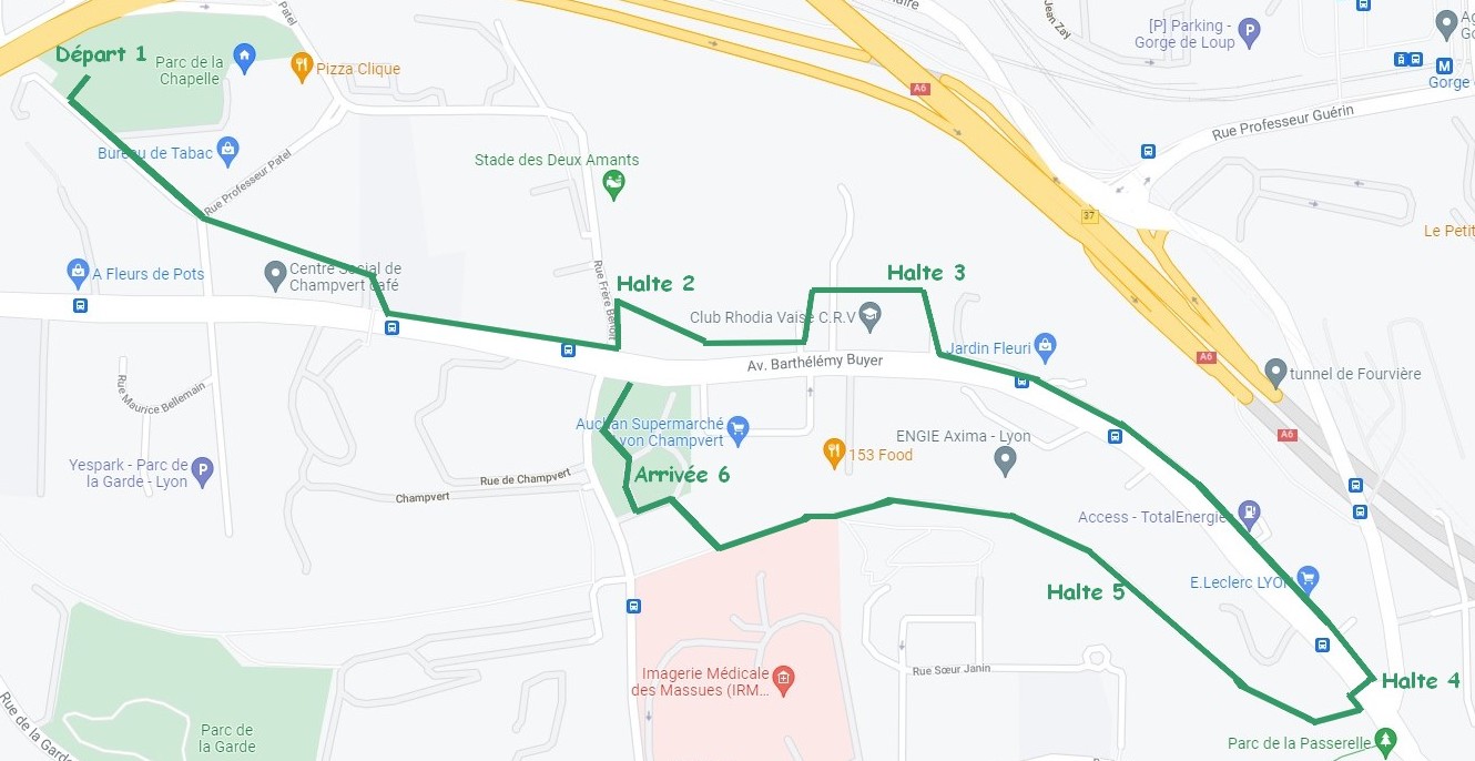 Découverte du quartier de Champvert