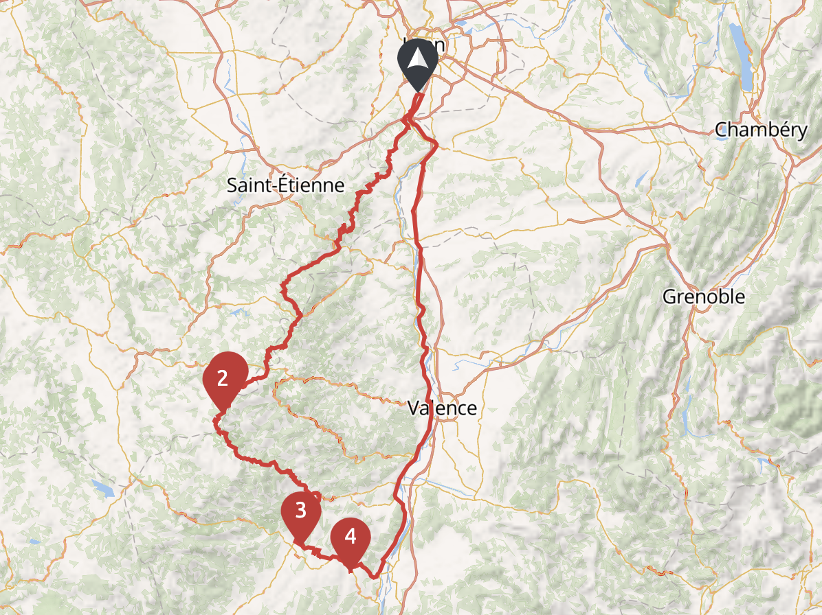 Sortie moto sur les traces des Vellaves (Nord Ardèche) et des Helviens (Sud Ardèche, le bas Vivarais)